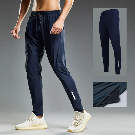 Elastic Men Running Sport Pants 