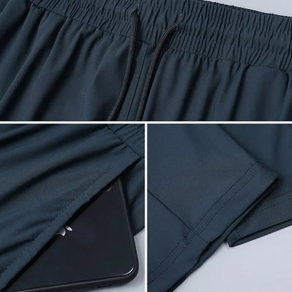 Elastic Men Running Sport Pants 