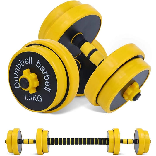 44LB Adjustable Dumbbell Barbell Weight