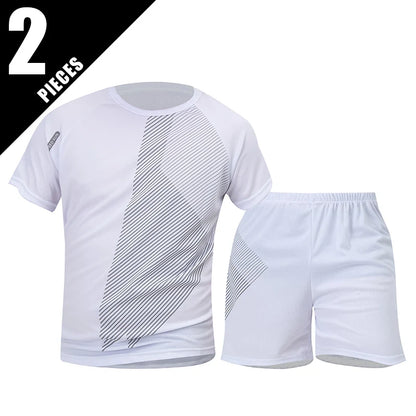Men’s Quick-Drying Short-Sleeved Shorts Suit