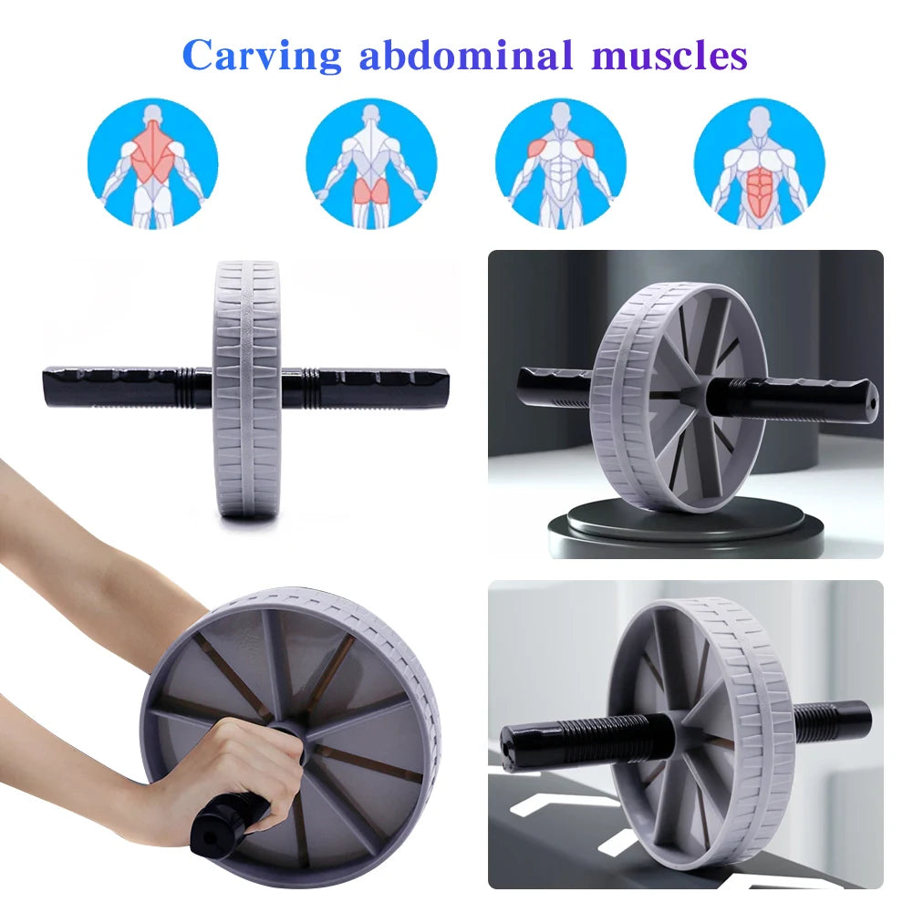 Workout AB Roller Wheel Non-slip Abdominal Wheel