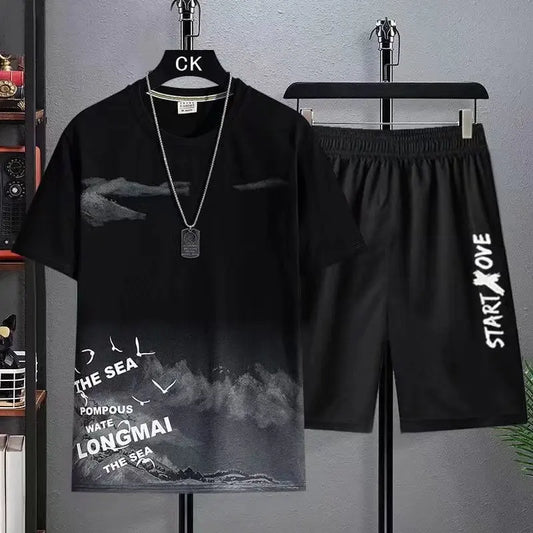 Men's Summer Shorts Set