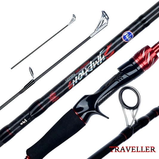 Traveller Spinning Casting Fuji Lure Fishing Rod