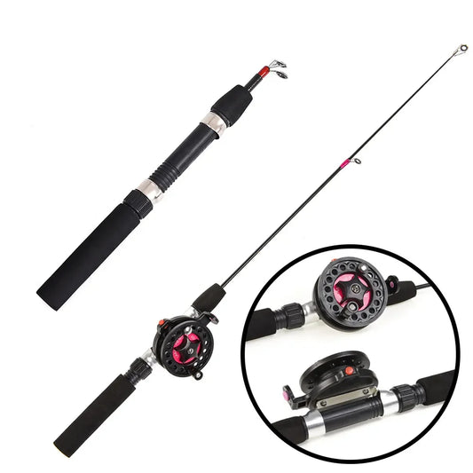 Winter Ice Fishing Rod with Reel